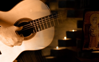 Gitarr-och-ikon