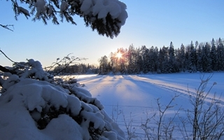 Kornsjoen-sno-sol