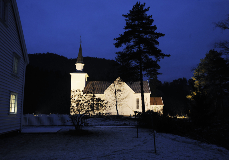 Vigmostad kirke - bygd 1884